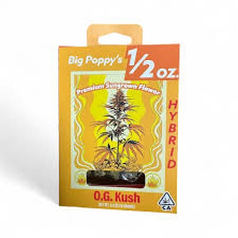 Big Poppy's | OG Kush | Hybrid | 28g | Bag