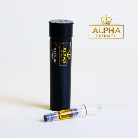 Alpha Extracts - Lemon Meringue - 1g Distillate Syringe