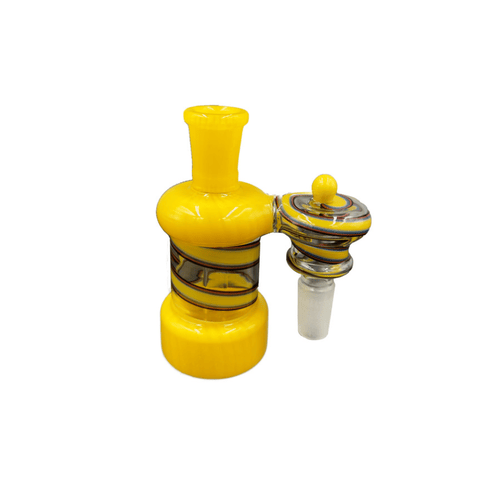 Color Striped Ash Catcher | 14mm | Assorted Colors