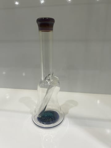 Mohawk Glass- Bell tube worked bottom
