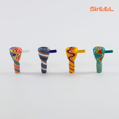 LuvBuds | SirEEL Heady Flower Bowl w/ Handle | 14mm
