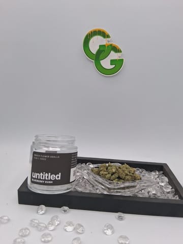 Blueberry Kush 3.5G Flower-Smalls Untitled