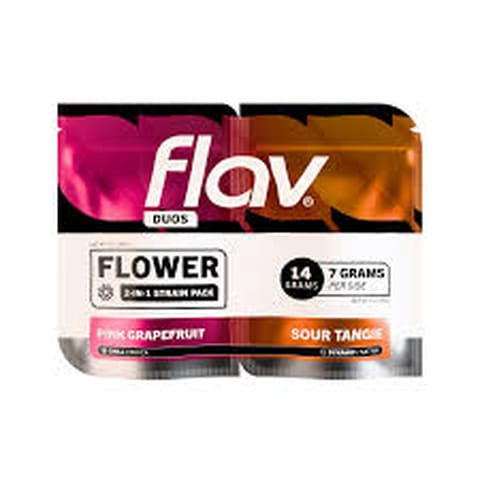 Flav Duos - Pink Grapefruit x Sour tangie | 2x 7G Packs