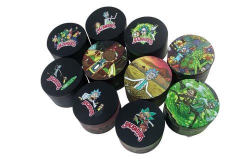 Small Metal Grinders - Backwood - Rick & Morty