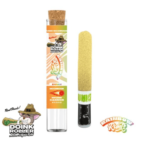 Doink Roller Moon Rock Infused Blunt Rainbow Runtz Hybrid 2g