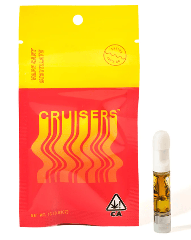 Cruisers Vape Cartridge - Strawberry Cough 1g