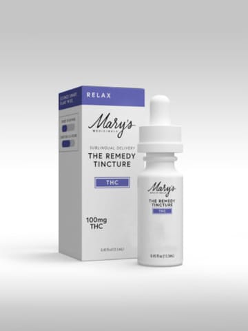 Mary's Medicinal's Tincture-Relax Remedy 1000mg - Mary's Medicinal's Tincture-Relax Remedy 1000mg.