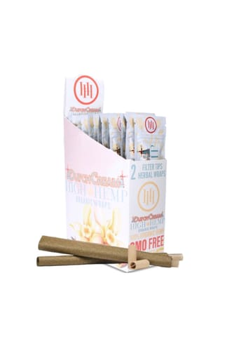 [ACC] HIGH HEMP | Organic Hemp Wraps | Dutch Cream | 2pk