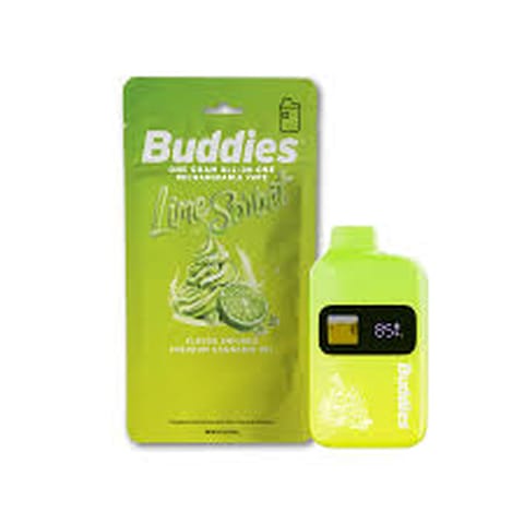 Buddies | Lime Sorbet | 1G | Flavored Distillate | Disposable