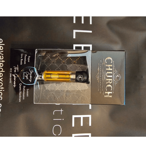 Strawberry Cough 1g Live resin 510 Cart | Church Cannabis
