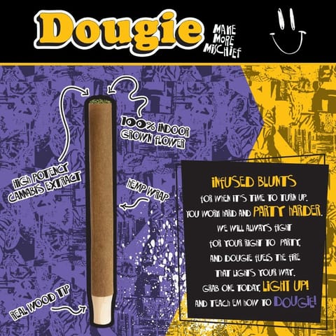 Huckleberry 1g Infused Blunt (Dougie)