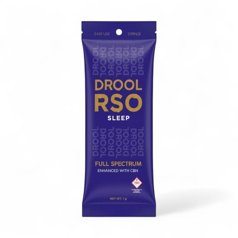 Drool 1 Gram Full Spectrum RSO SLEEP BLEND Syringe