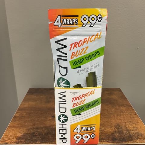 Wild Hemp Tropical Buzz Hemp Wraps