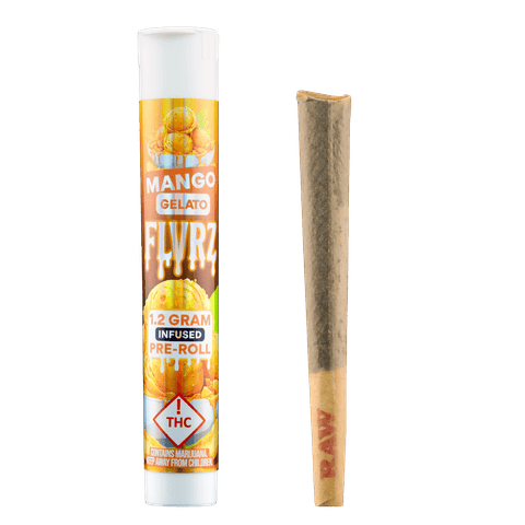 MANGO GELATO - INFUSED PREROLL 1.2 GRAMS