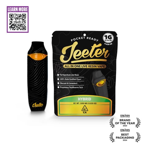 JEETER - LIVE RESIN ALL IN ONE - HONEY BANANAS - 1G