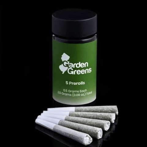 Garden Greens - Chem 51 - 0.5g 5 Pack Preroll - Indica Leaning