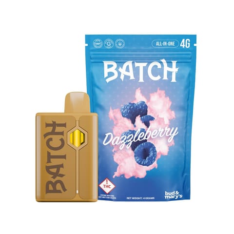 Batch - Dazzleberry - (H) Distillate Disposable (4000mg)