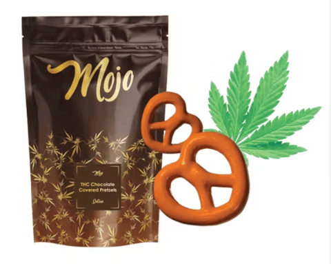 Mojo Chocolate Covered Pretzels 200mg