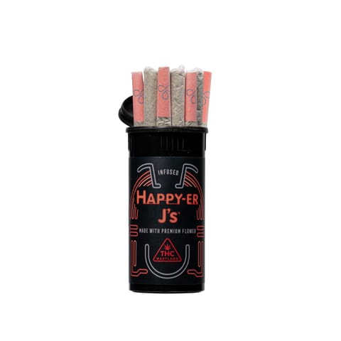 Evermore | Infused Pre-Roll | - Happy-er J | Funky Guava x House Blends | 0.5g x 7