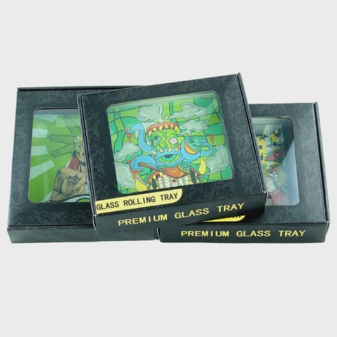 Glass Rolling Tray