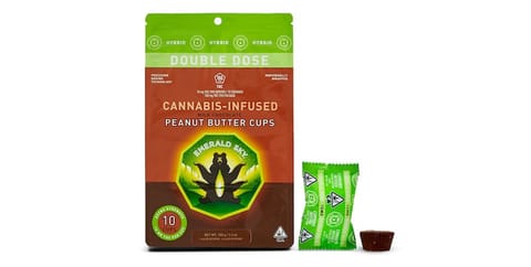 Emerald Sky | Peanut Butter Cups (H) | 10mg THC x 10 Peanut Butter Cups
