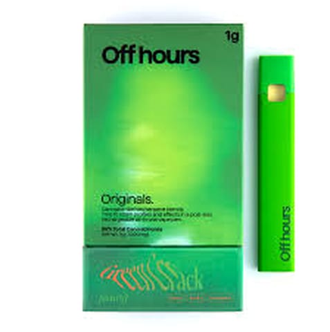 Off Hours - 1g AIO Vape Pen - Green Crack