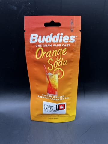 Buddies | Orange Soda Botanical Distillate Cartridge | 1g