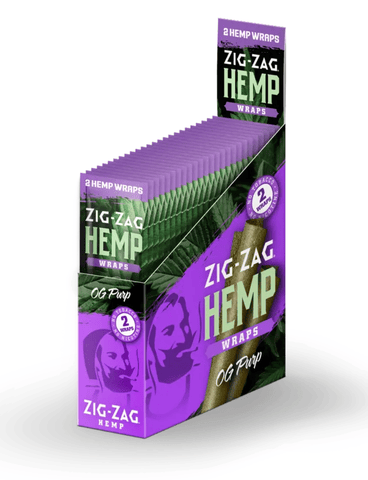 Zig Zag - OG Purp - Hemp Wraps - 2pk