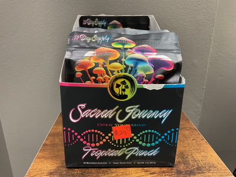 Sacred Journey Tropical Punch Mushroom Gummies