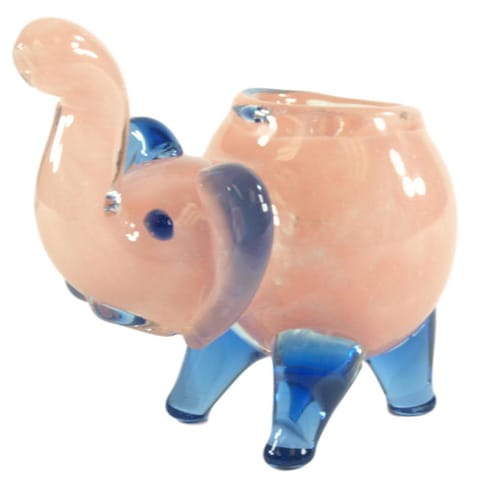 Small Elephant Pipe (Assorted Colors)