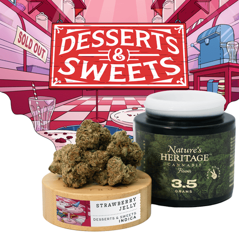 Nature's Heritage | - Strawberry Jelly | 3.5g Jar
