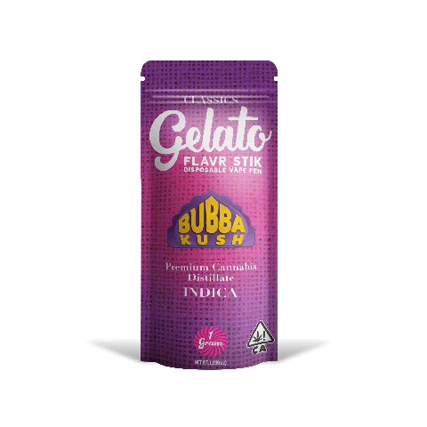 Bubba Kush Disposable Vape Pen 1g