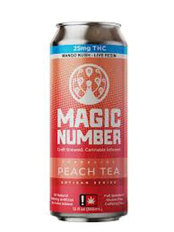Peach Tea Sparkling 25mg Drink