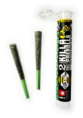 Preroll | Killa Beez | - Lemon Cherry Swirl (H) | .5g 2pk