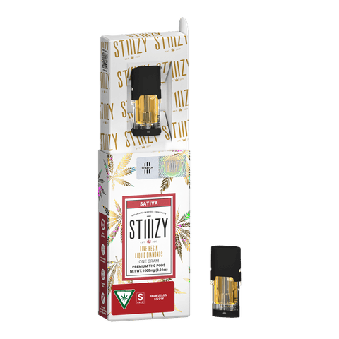 Hawaiian Snow 1g Live Resin-Liquid Diamonds STIIIZY Pod