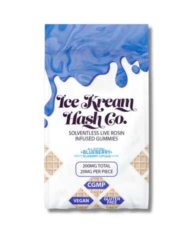 IKHCO | Blueberry Cupcake | Live Rosin Gummy | 200mg