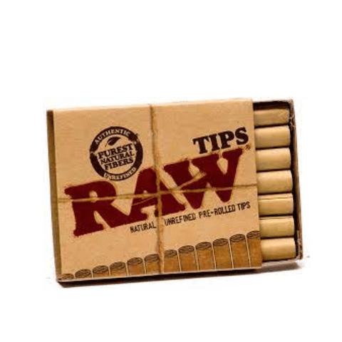 Raw Natural Unrefined Pre Rolled Tips 21 pcs