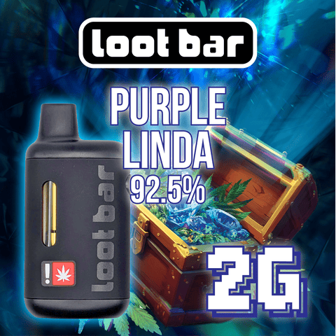 Cartridge Disposable 2g | Loot Bar | - Purple Linda (I)