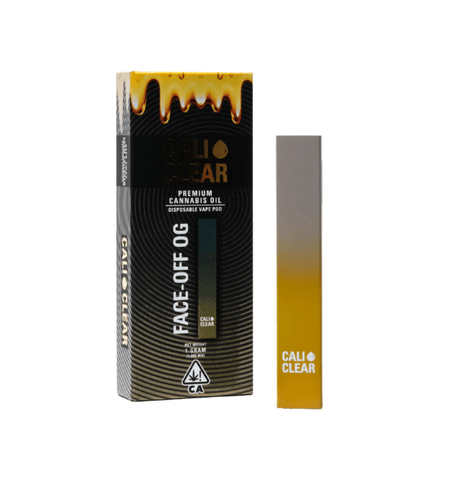 Cali Clear 1G Disposable Face Off