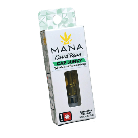 CURED RESIN CARTRIDGE | CAP JUNKY | HYBRID | 510 THREAD | 1 GRAM