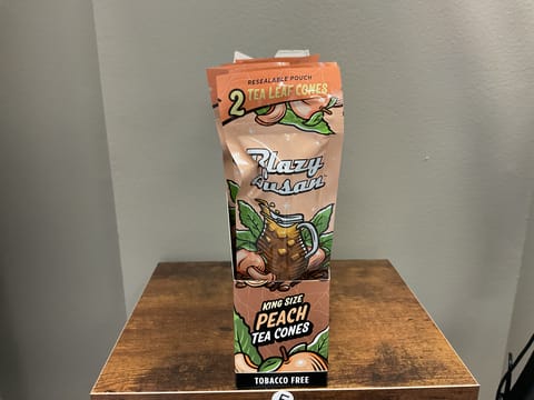 Blazy Susan King Size Peach Tea Cones