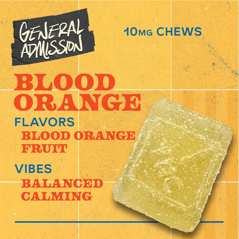 Blood Orange 10pk - Distillate Chews
