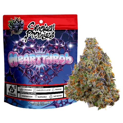 Smoken Promises | Heart Throb | Sativa-Hybrid | 3.5g | Bag