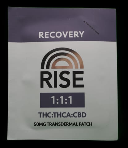 RISE - Transdermal Patch - 1:1:1 - 50mg