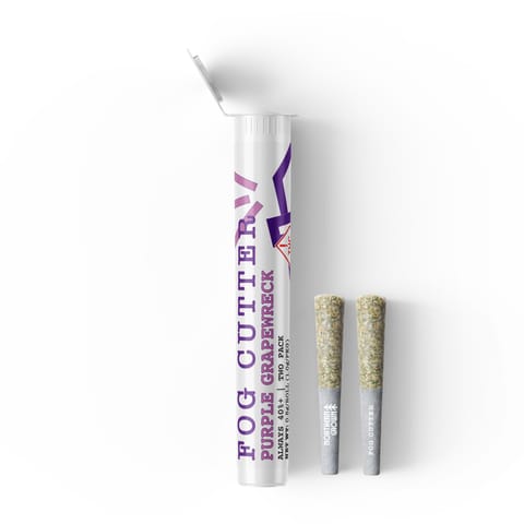 Fog Cutter Infused Joint 2 Pack (Purple Grapewreck) - 1 Gram