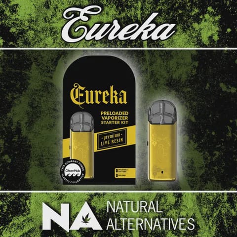 Eureka 1g Live Resin AIO Apple Fritter