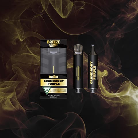 Grandaddy Purple 1g Live Resin 510 Cart | Breeze Canna