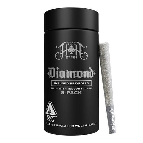 HEAVY HITTERS - INFUSED PREROLL MULTIPACK - PURPLE CHEMDAWG X GREENLINE - 2.5G