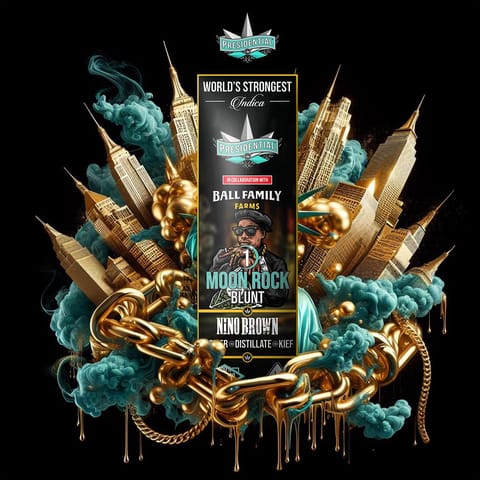 KB - PRESIDENTIAL - INFUSED BLUNT - NINO BROWN - 1.5G