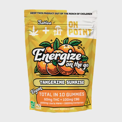 On Point Sativa Energize on the Go Tangerine Sunrise